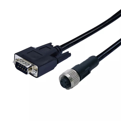 3 - 17 Subventions-Verbindungsstück-doppeltes Enden-lötendes Kabel Pin Males M12 5pin Verbindungsstück-D