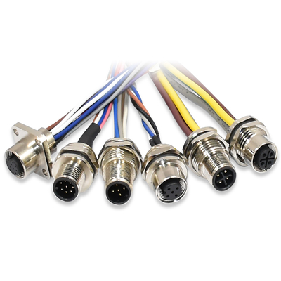 Draht-Verbindungsstück M5 M8 M12 M16 M23 wasserdichtes 2 - 17 Platten-Berg Pin IP68