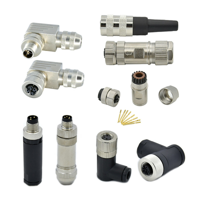 Draht-Verbindungsstück M5 M8 M12 M16 M23 wasserdichtes 2 - 17 Platten-Berg Pin IP68