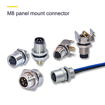 Draht-Verbindungsstück M5 M8 M12 M16 M23 wasserdichtes 2 - 17 Platten-Berg Pin IP68