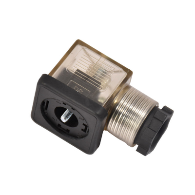 2PE 3PE Verbindungsstück Magnetventil-Stecker-Basis Wirable-Prüfer-LED für industrielle Ausrüstung