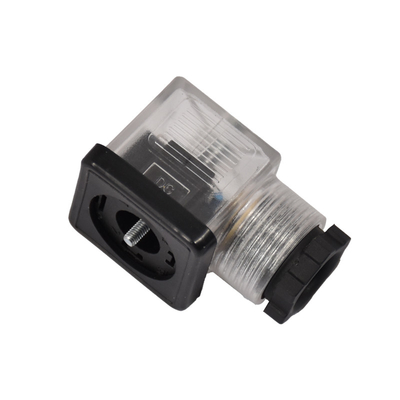 2PE 3PE Verbindungsstück Magnetventil-Stecker-Basis Wirable-Prüfer-LED für industrielle Ausrüstung