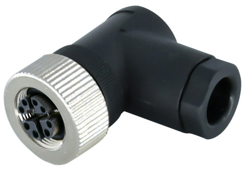 X-Code 4 8 Pin-M12 wasserdichte Verbindungsstück-männlich-weibliche gerade/gestoßene IP67 IP68