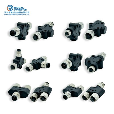 CER IP68 M5 M8 M12 wasserdichte geformter Platten-Berg Verbindungsstück-3p 4p 5p 8p 12p Versammlung