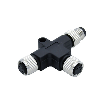 2 - 19 Pin M8 Phosphor-Bronzen-Verbindungsstück-Anschluss des Sensor-Verbindungsstück-IP67