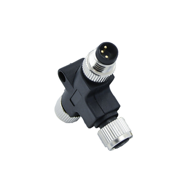 2 - 19 Pin M8 Phosphor-Bronzen-Verbindungsstück-Anschluss des Sensor-Verbindungsstück-IP67