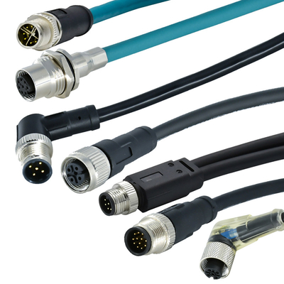 Weiblicher M12-Anschluss für eine wasserdichte Ethernet-Verbindung