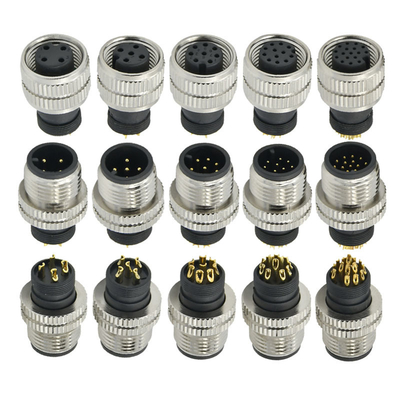 Rigoal M12 A Code Stecker Buchse 3-17 Pin Wasserdichter Luftfahrtsteckverbinder