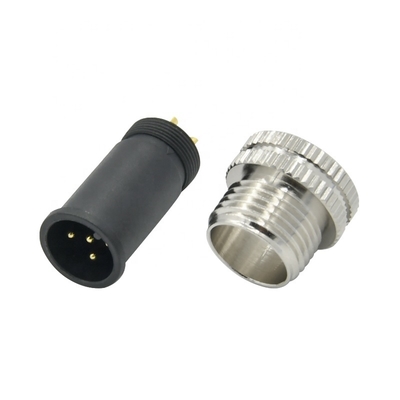 M12 Kreislaufanschluss IP68 Wasserdicht 3-17 Pin Männlich Weiblich