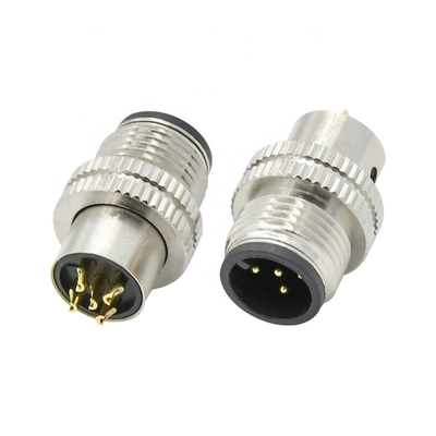 M12 Kreislaufanschluss IP68 Wasserdicht 3-17 Pin Männlich Weiblich