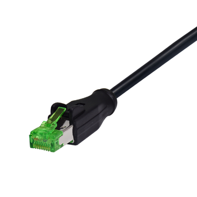 IP68 M12 X-Code auf RJ45 Cat6 Ethernet-Kabel 1 Meter