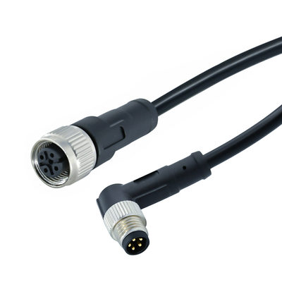 M12 Stecker, wasserdicht, M8 Stecker, IP67 IP68, Messingkontakte