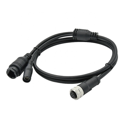 M12 Ethernet Kabel 4-polig 8-polig D X Code für Industriekamera Machine Vision