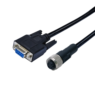M12 bis D-Sub Wasserdichte Verbindung IP68 DB9 DB15 DB25 DB37