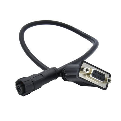 M12 bis D-Sub Wasserdichte Verbindung IP68 DB9 DB15 DB25 DB37