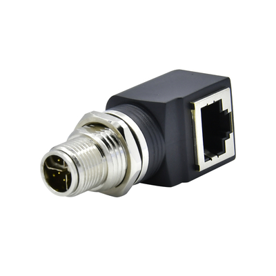 M12 X Code RJ45 Steckkabel IP67 IP68 Wasserdichtes Industrie-Ethernet