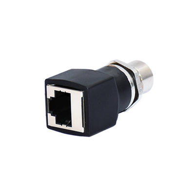 M12 X-codierter RJ45-Steckverbinder, Buchse, IP67 IP68 wasserdicht