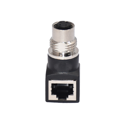 M12 X-codierter RJ45-Steckverbinder, Buchse, IP67 IP68 wasserdicht