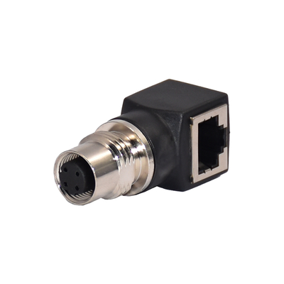 M12 X-codierter RJ45-Steckverbinder, Buchse, IP67 IP68 wasserdicht