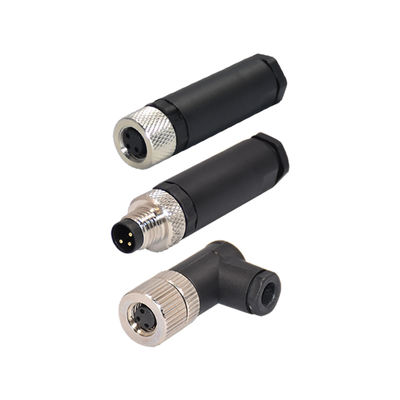 IP67/IP68 M8 Waterproof Connector with 3-8 PIN Configuration and 30-60V Rated Voltage for Automotive Applications