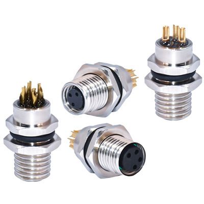 Rigoal M8 Stecker Luftfahrt Wasserdicht IP67/IP68 3-8 Pin 250V Nennspannung Steckerbuchse