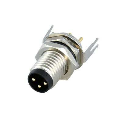 Hochwertiges M8 Männliches und Weibliches Panel Mount Connector für PCB Wasserdicht IP67 IP68
