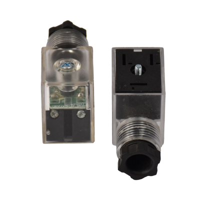 3 Pin Female Solenoid Valve Connector Form B Iec-Standard