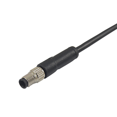 IP67 Automobilsensor-Kabel Pin Male Shielded Molding Connectors M5 des verbindungsstück-3