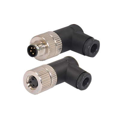 Gerades 3pin M8 wasserdichtes weibliches Sensor-Verbindungsstück der Versammlungs-für Automatisierungs-Maschinen