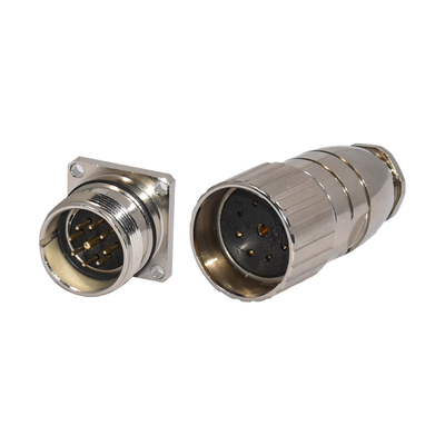 Gerades Verbindungsstück M23/Kodierer-Verbindungsstück 6 8 12 17 19 Pin Cores Power Plug