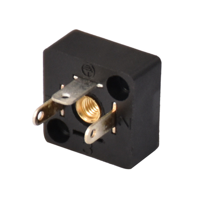 Des Quadrat-DIN43650A niedriger Leiter ULs Magnetventil-des Verbindungsstück-1.5mm