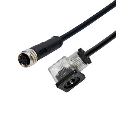IP65 B-Magnetventil-Verbindungsstück LÄRM ULs M12 43650 TPU GF