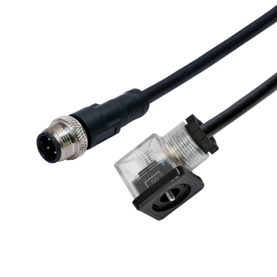 IP65 B-Magnetventil-Verbindungsstück LÄRM ULs M12 43650 TPU GF